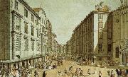 william wordsworth vienna in the 18th century a view of one of its streets, the kohlmarkt Sweden oil painting artist